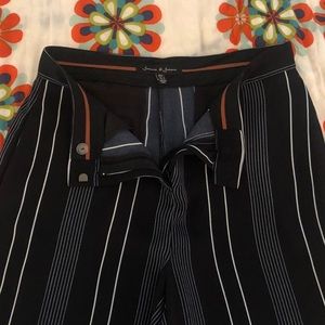 Jasmine & Juliana Wide Leg Striped Pants